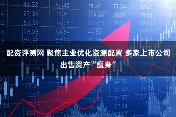 配资评测网 聚焦主业优化资源配置 多家上市公司出售资产“瘦身”