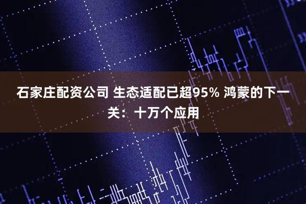 石家庄配资公司 生态适配已超95% 鸿蒙的下一关：十万个应用